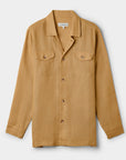 Linen Overshirt Caramel