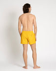 Classic Swim Shorts Yellow Seersucker - THE RESORT CO