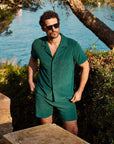 Emerald Green Terry Set - THE RESORT CO