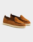 Espadrilles Belgian Loafer Style Terra Suede - THE RESORT CO