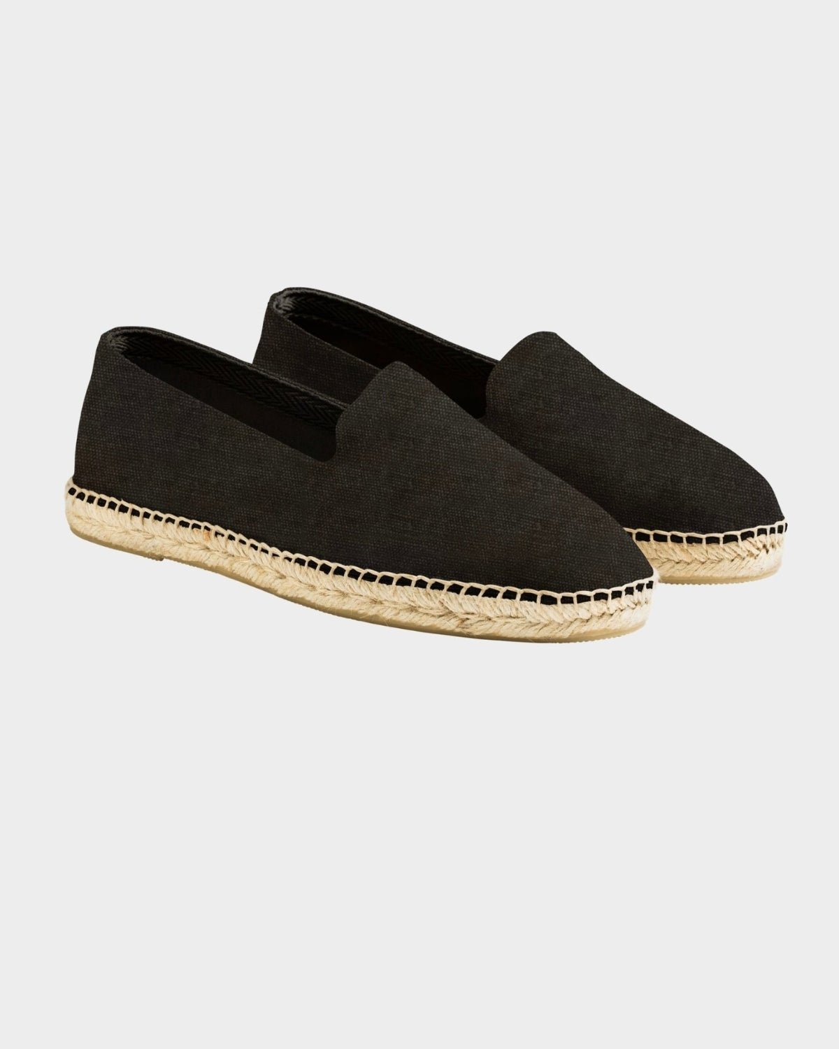 Espadrilles Black Canvas - THE RESORT CO