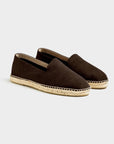 Espadrilles Dark Brown Suede