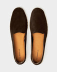 Espadrilles Dark Brown Suede - THE RESORT CO
