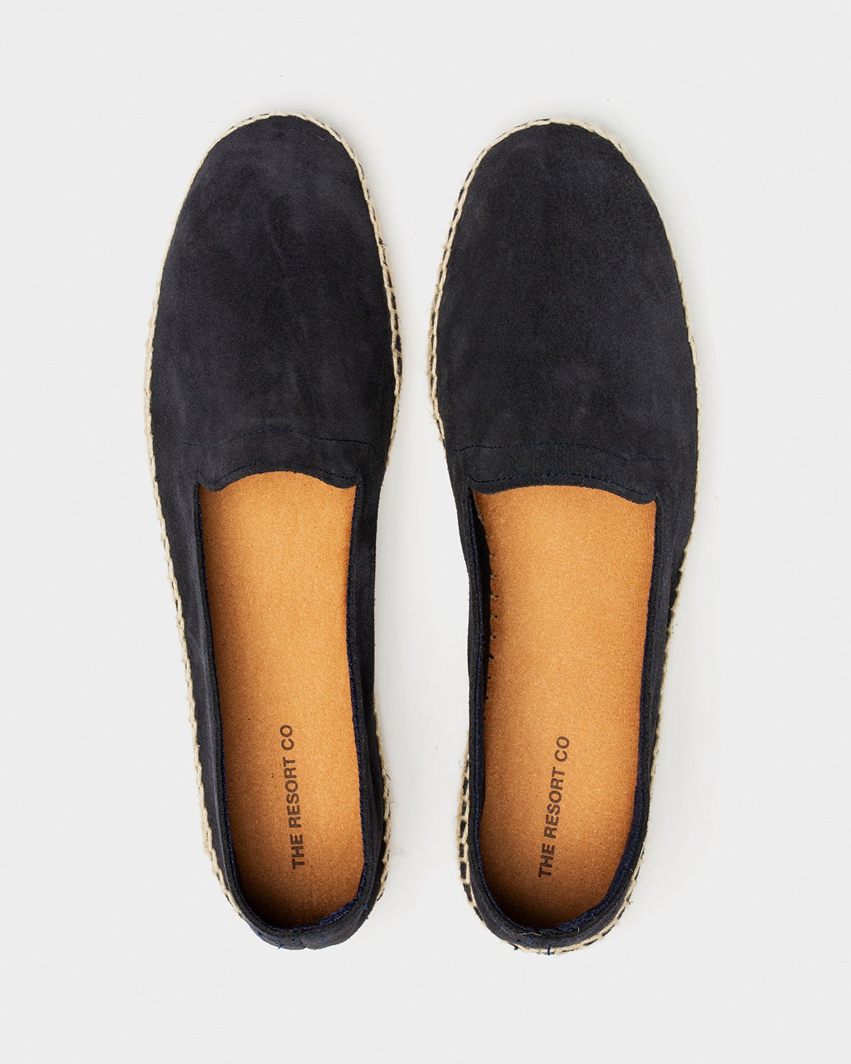Navy blue suede espadrilles discount