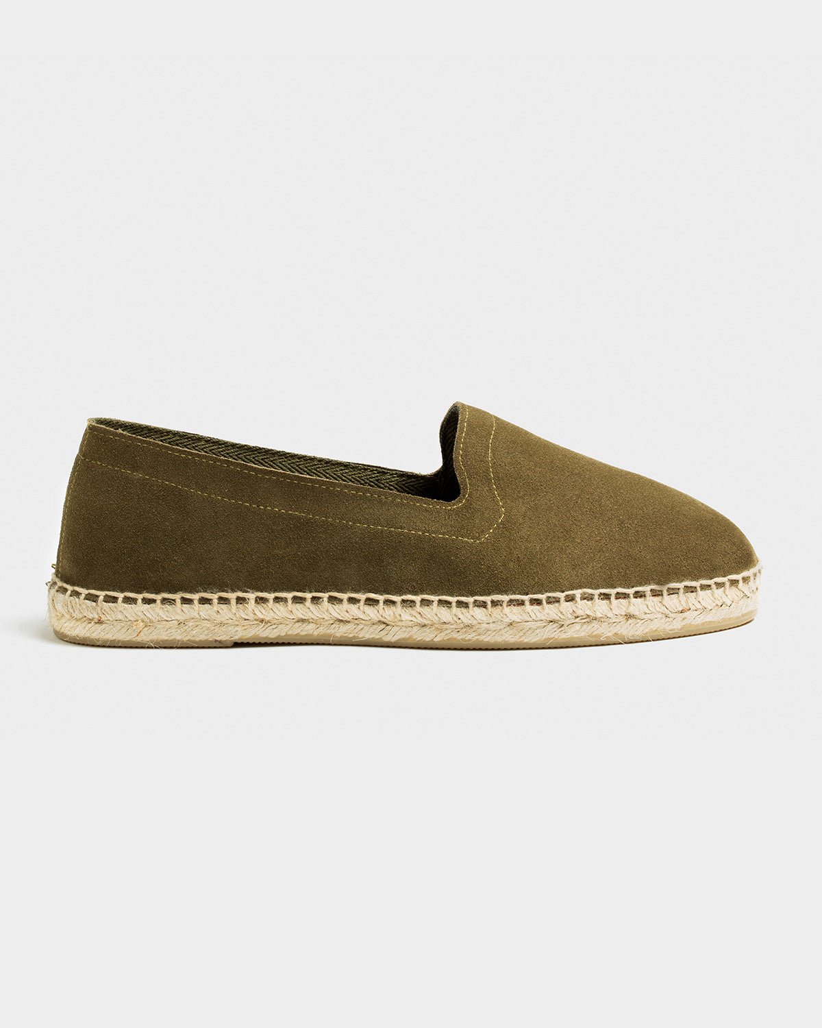 Espadrilles Olive Suede - THE RESORT CO