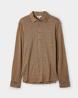 Linen Jersey Popover Camel - THE RESORT CO