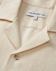 Linen Resort Shirt Ivory - THE RESORT CO