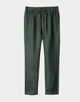 Linen Trousers Eucalyptus - THE RESORT CO