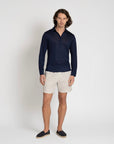 Lyocell Popover Navy - THE RESORT CO