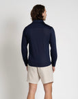 Lyocell Popover Navy - THE RESORT CO
