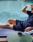 Navy Terry Set - THE RESORT CO