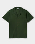 Piqué Resort Shirt Deep Green - THE RESORT CO