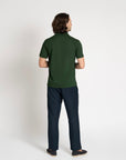 Piqué Resort Shirt Deep Green - THE RESORT CO