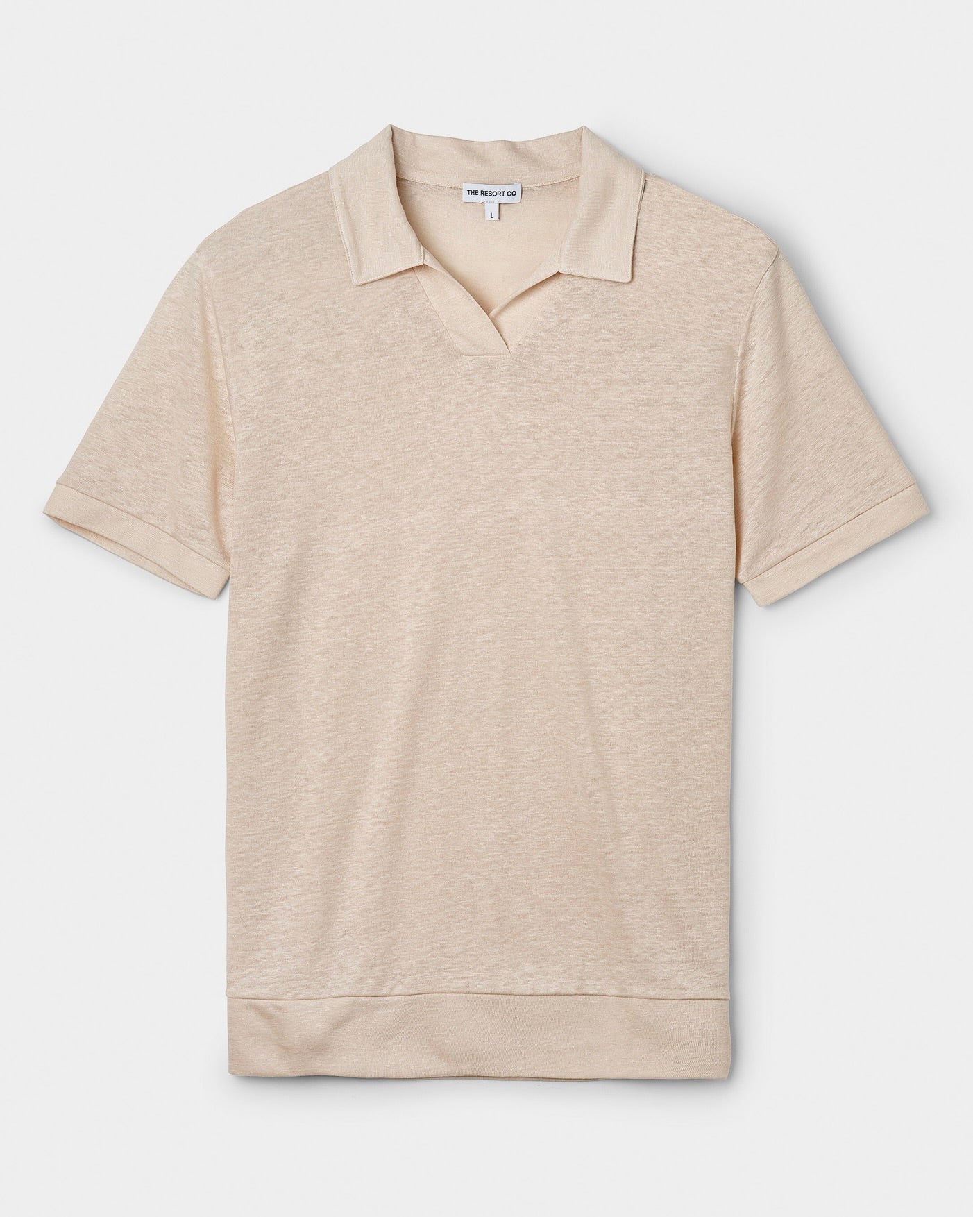 Resort Polo Shirt Sand – THE RESORT CO