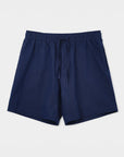 Seersucker Shorts Navy - THE RESORT CO