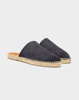 Slip-in Espadrilles Navy Suede - THE RESORT CO