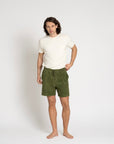 Terry Shorts Cypress Green - THE RESORT CO