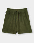 Terry Shorts Cypress Green - THE RESORT CO
