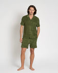 Terry Shorts Cypress Green - THE RESORT CO