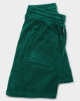 Terry Shorts Emerald Green - THE RESORT CO