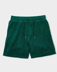 Terry Shorts Emerald Green - THE RESORT CO