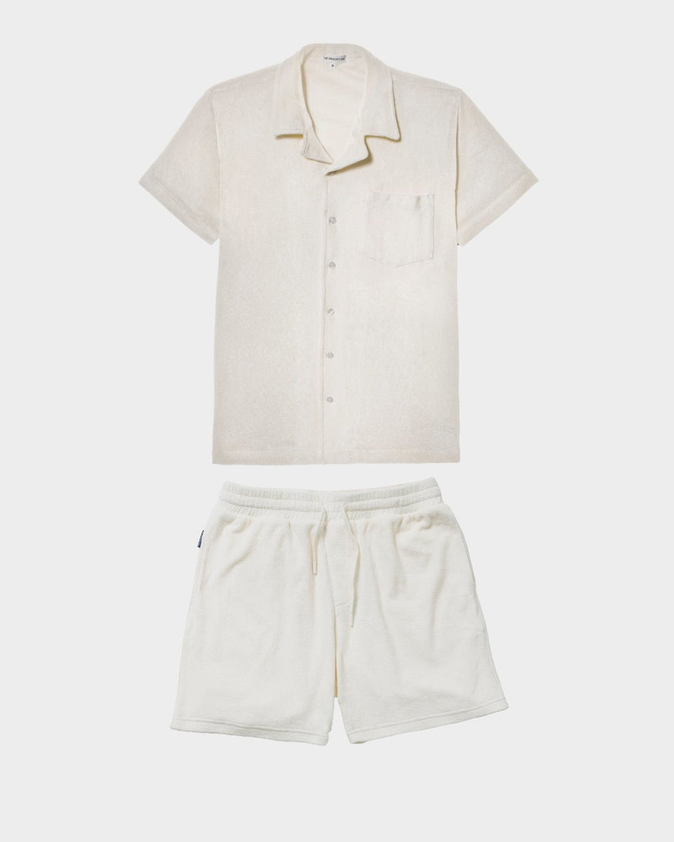 Washed Rib Terry Set