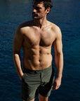 Tailored Swim Shorts Aloe Grey - THE RESORT CO