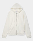 Terry Lounge Hoodie White - THE RESORT CO