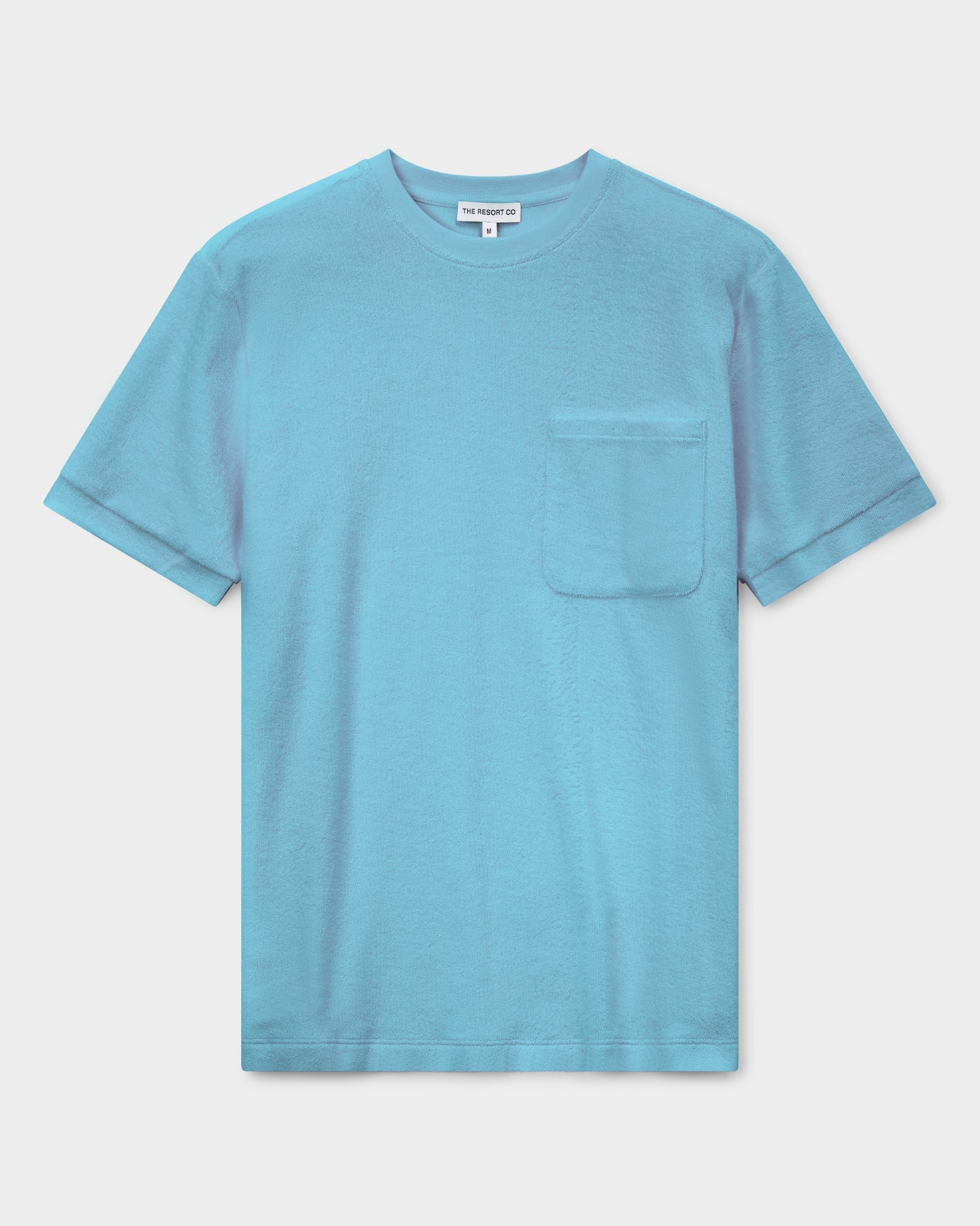 Terry Tee Light Blue - THE RESORT CO