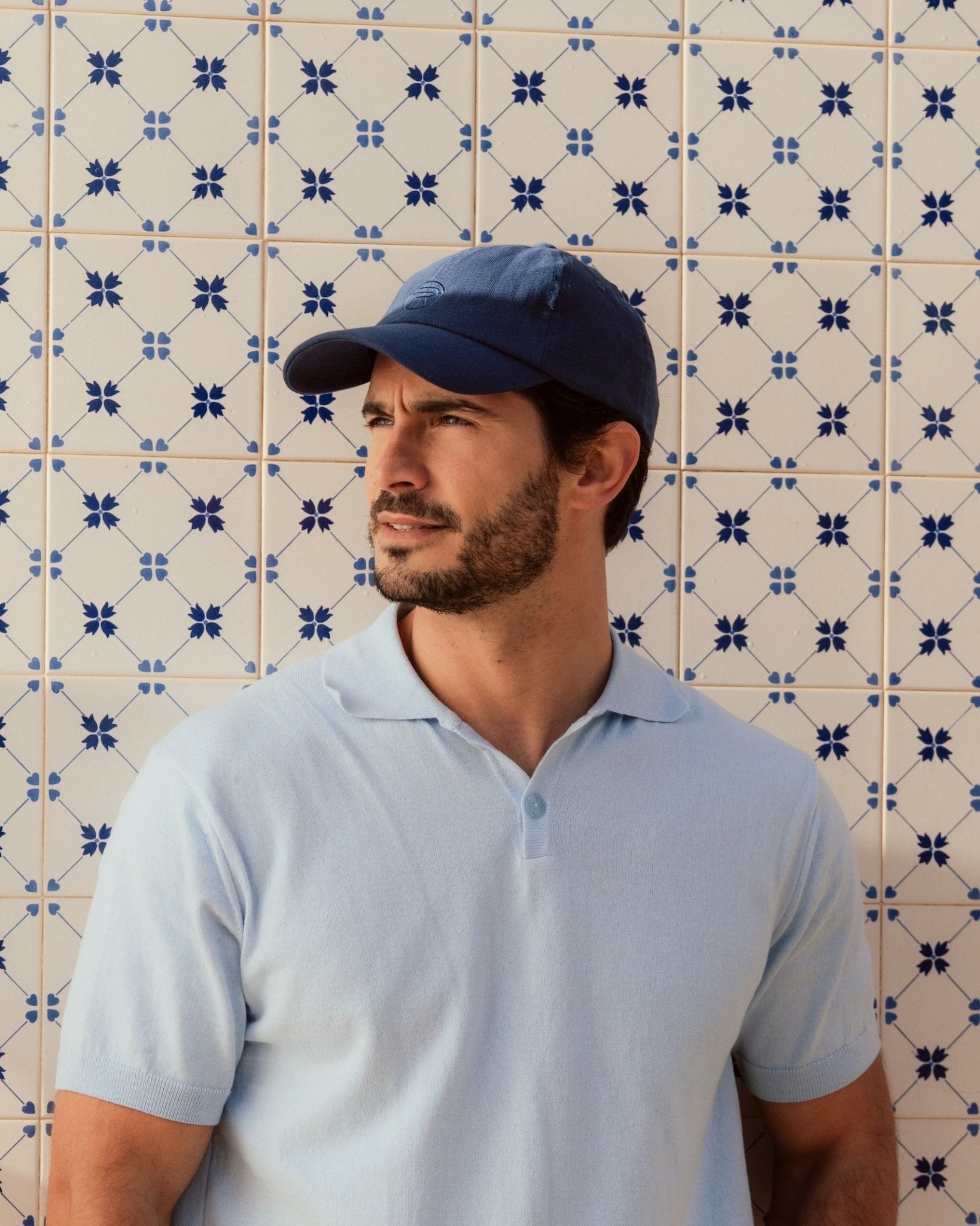 Canvas Cap Navy - THE RESORT CO
