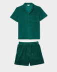 Emerald Green Terry Set - THE RESORT CO