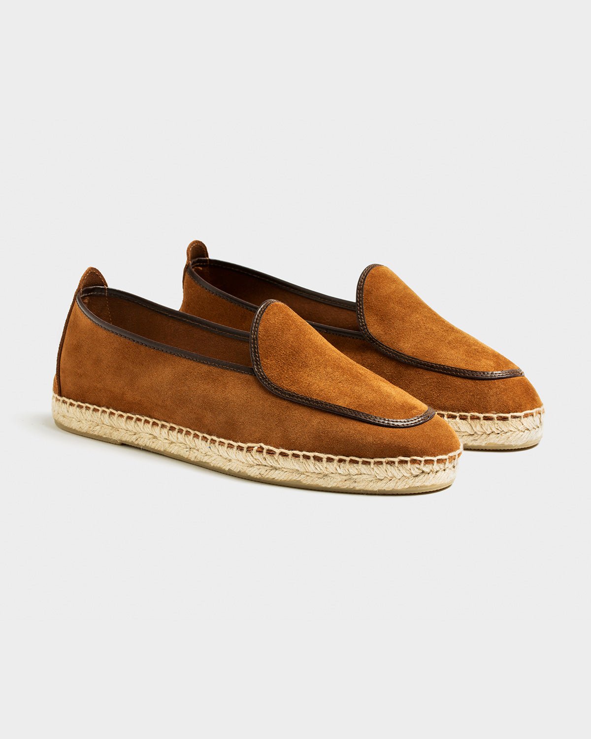 Espadrilles Belgian Loafer Style Terra Suede - THE RESORT CO