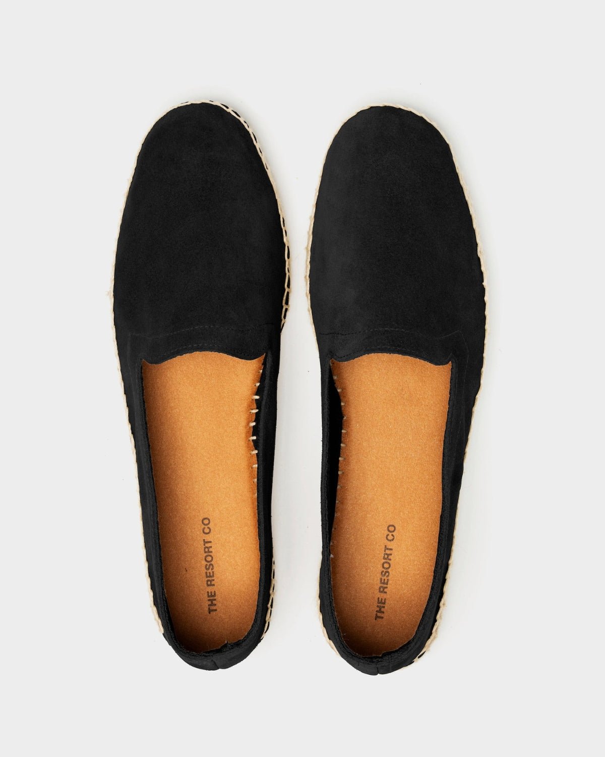 Espadrilles Black Suede - THE RESORT CO