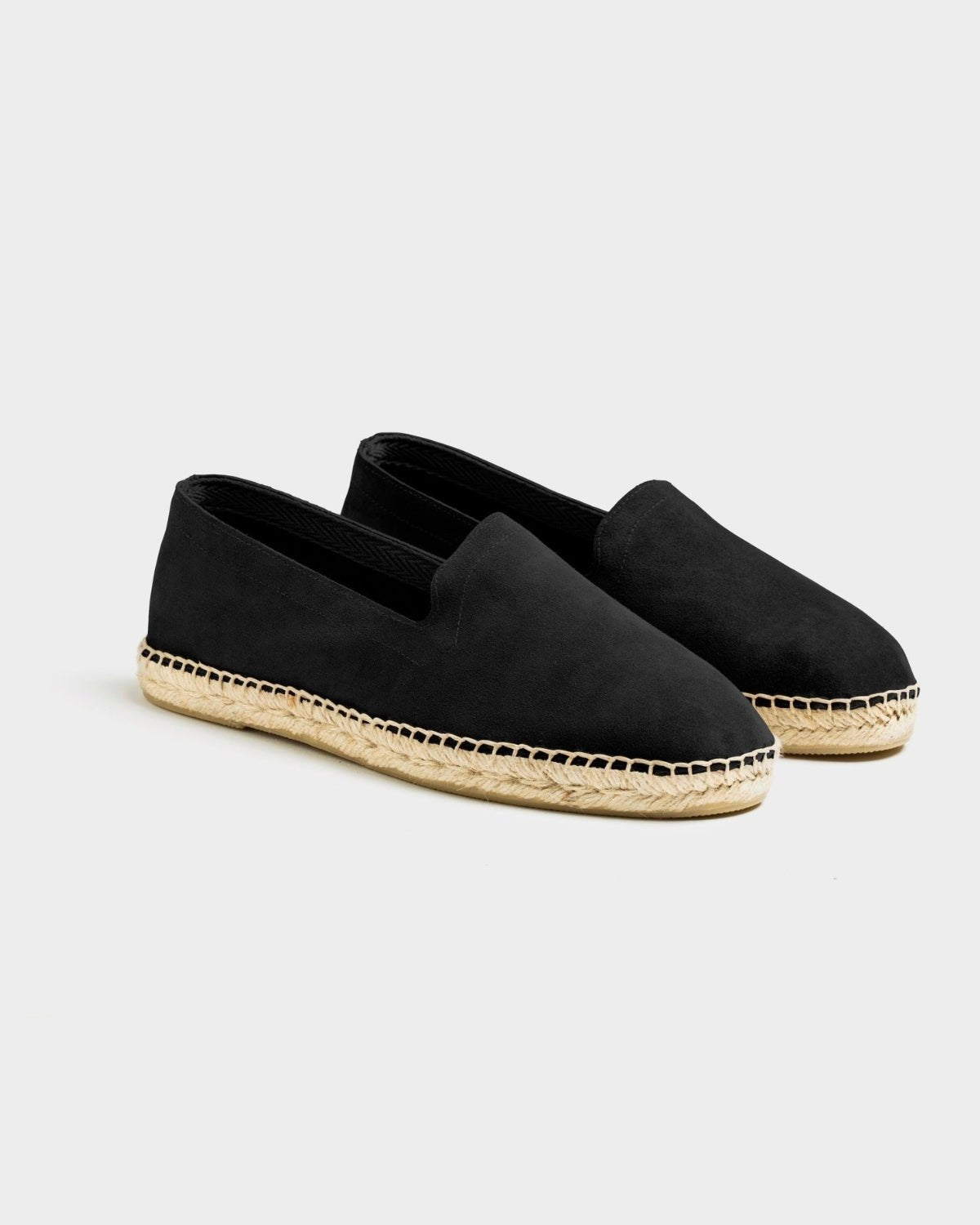 Espadrilles Black Suede - THE RESORT CO