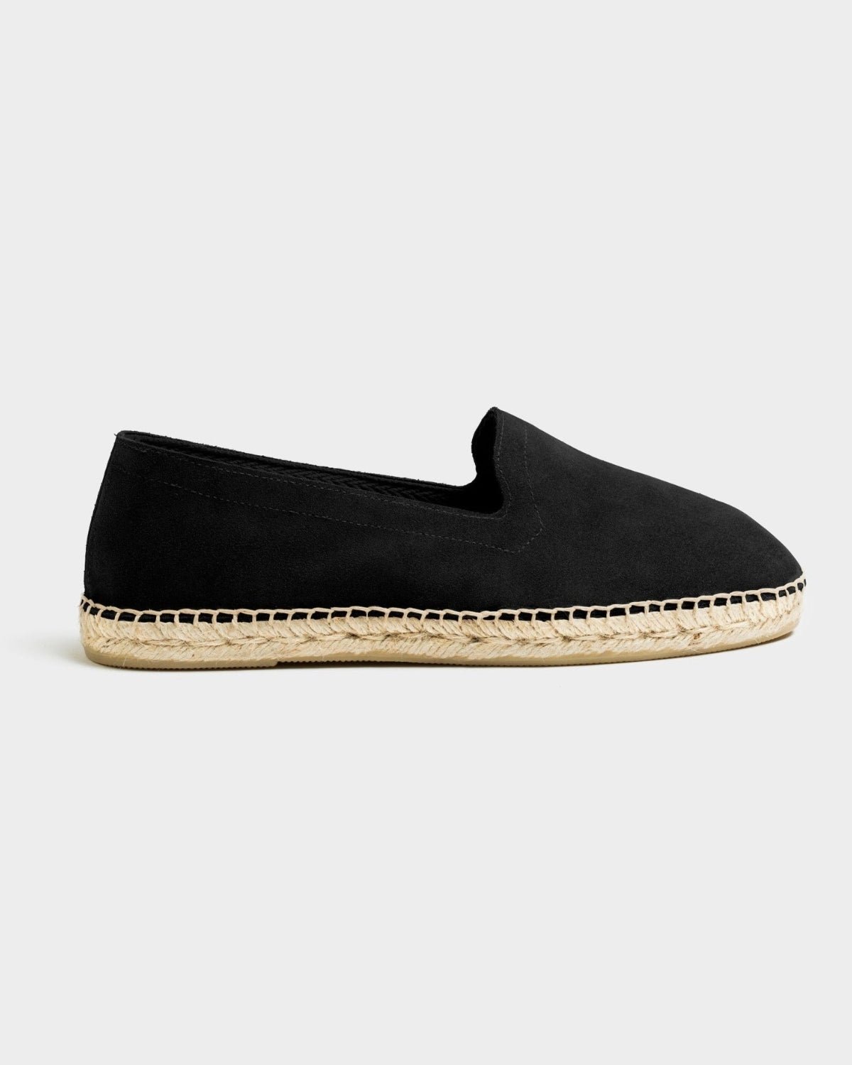 Espadrilles Black Suede - THE RESORT CO