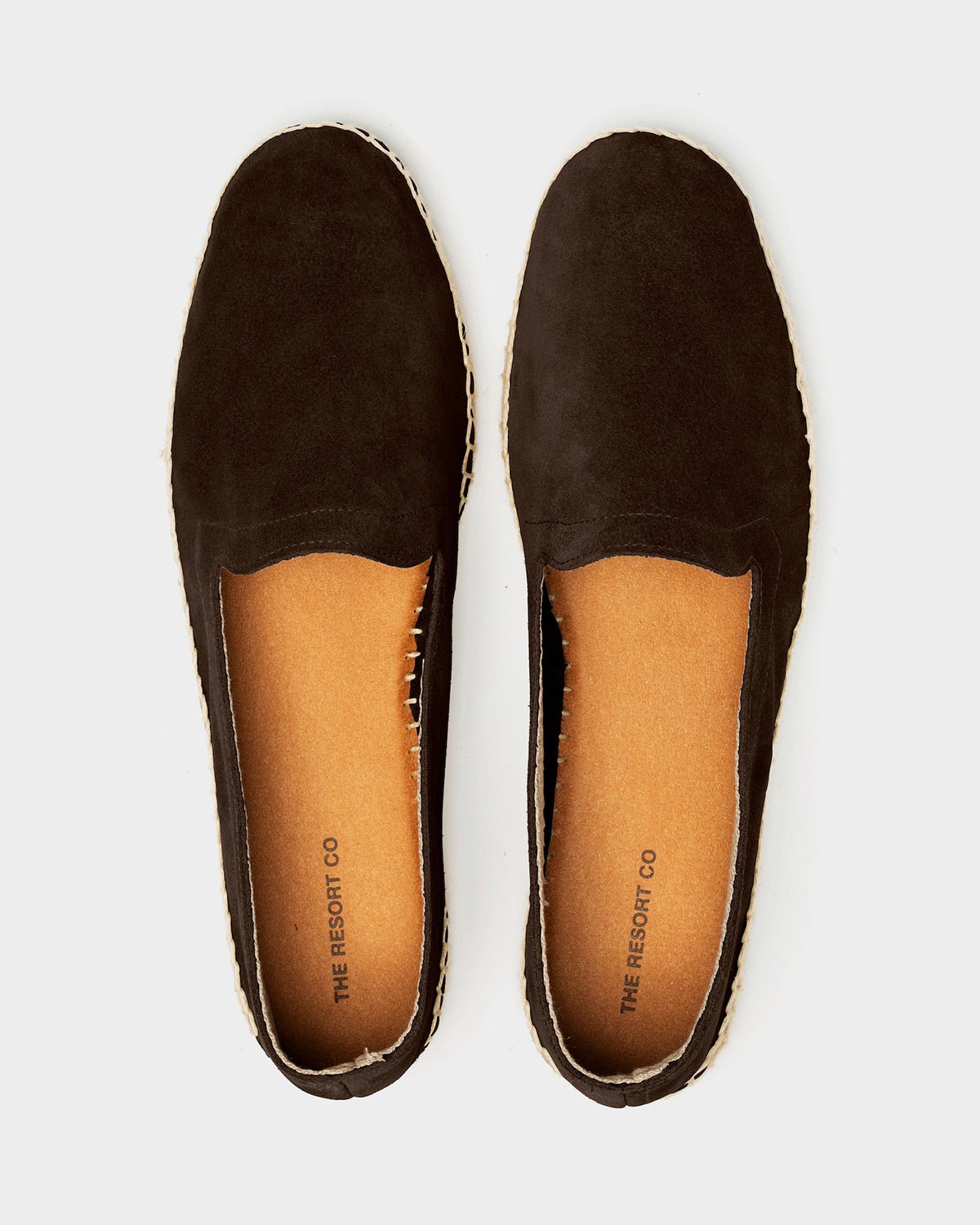 Espadrilles Dark Brown Suede - THE RESORT CO