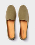 Espadrilles Green Canvas - THE RESORT CO