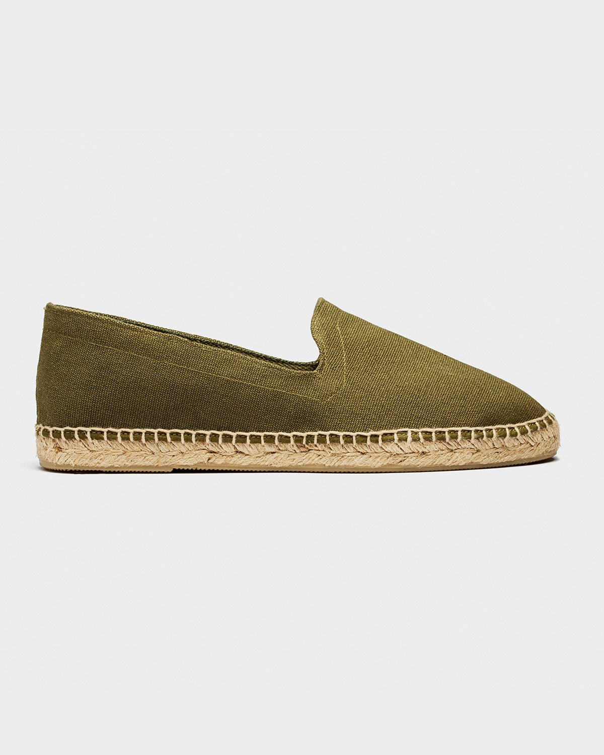 Espadrilles Green Canvas - THE RESORT CO