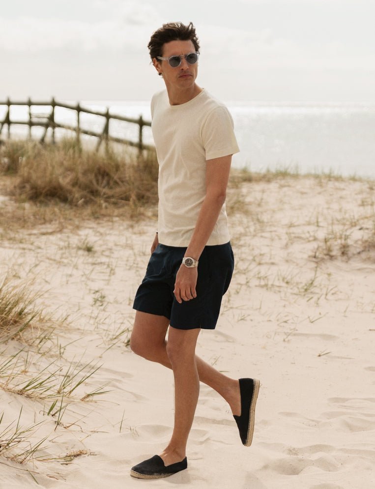 Espadrilles Navy Suede - THE RESORT CO
