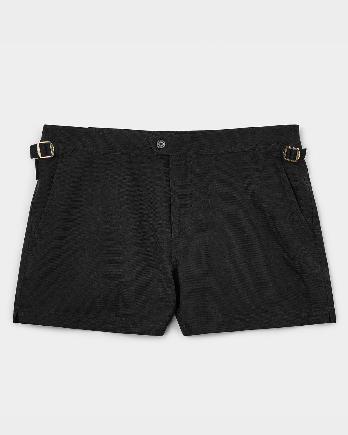 Grand Tour Swim Shorts Black - THE RESORT CO