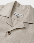 Linen Resort Shirt Oatmeal - THE RESORT CO