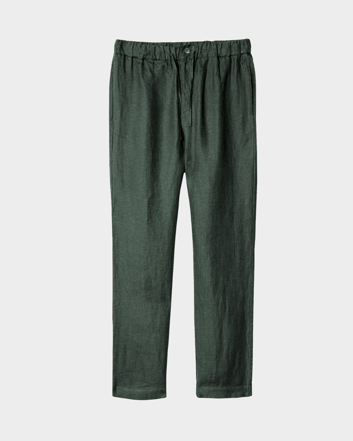 Linen Trousers Eucalyptus - THE RESORT CO