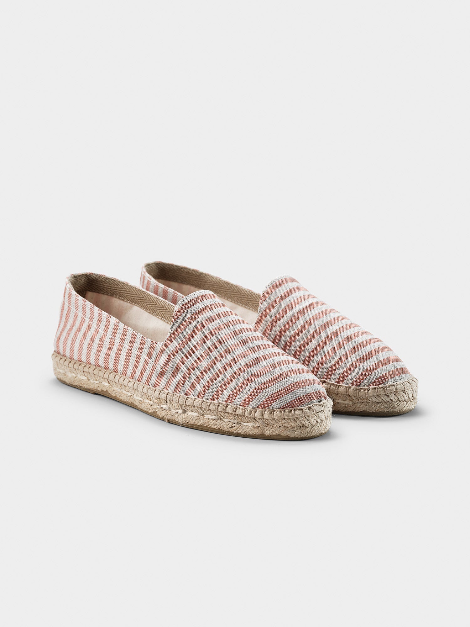 Orange Stripe Seaqual Espadrilles - THE RESORT CO