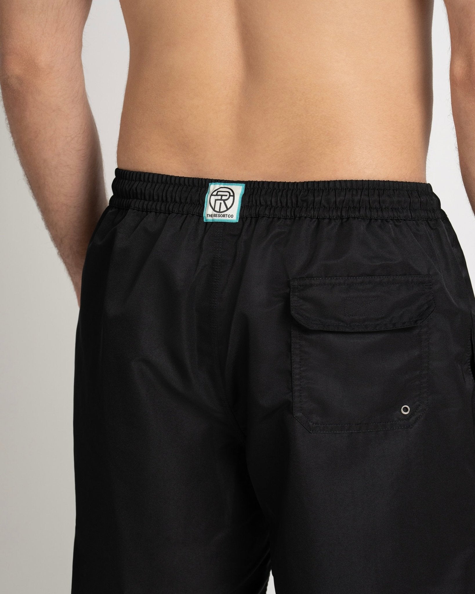 Resort Board Shorts Black - THE RESORT CO