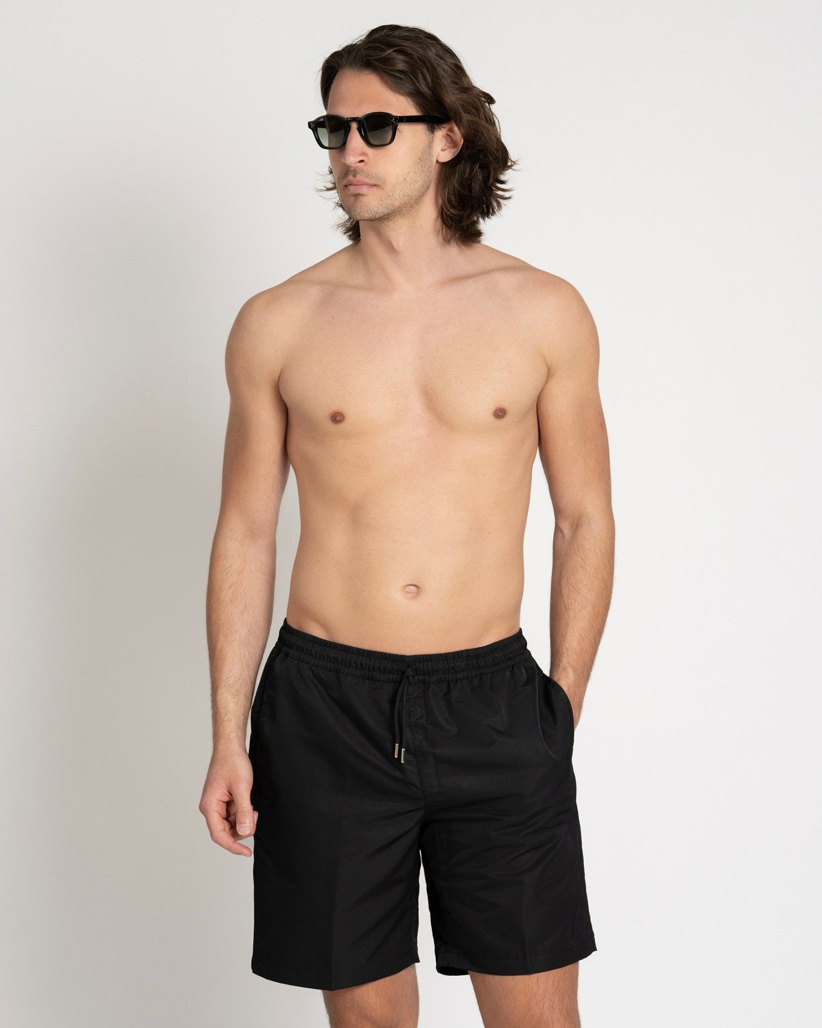 Resort Board Shorts Black - THE RESORT CO