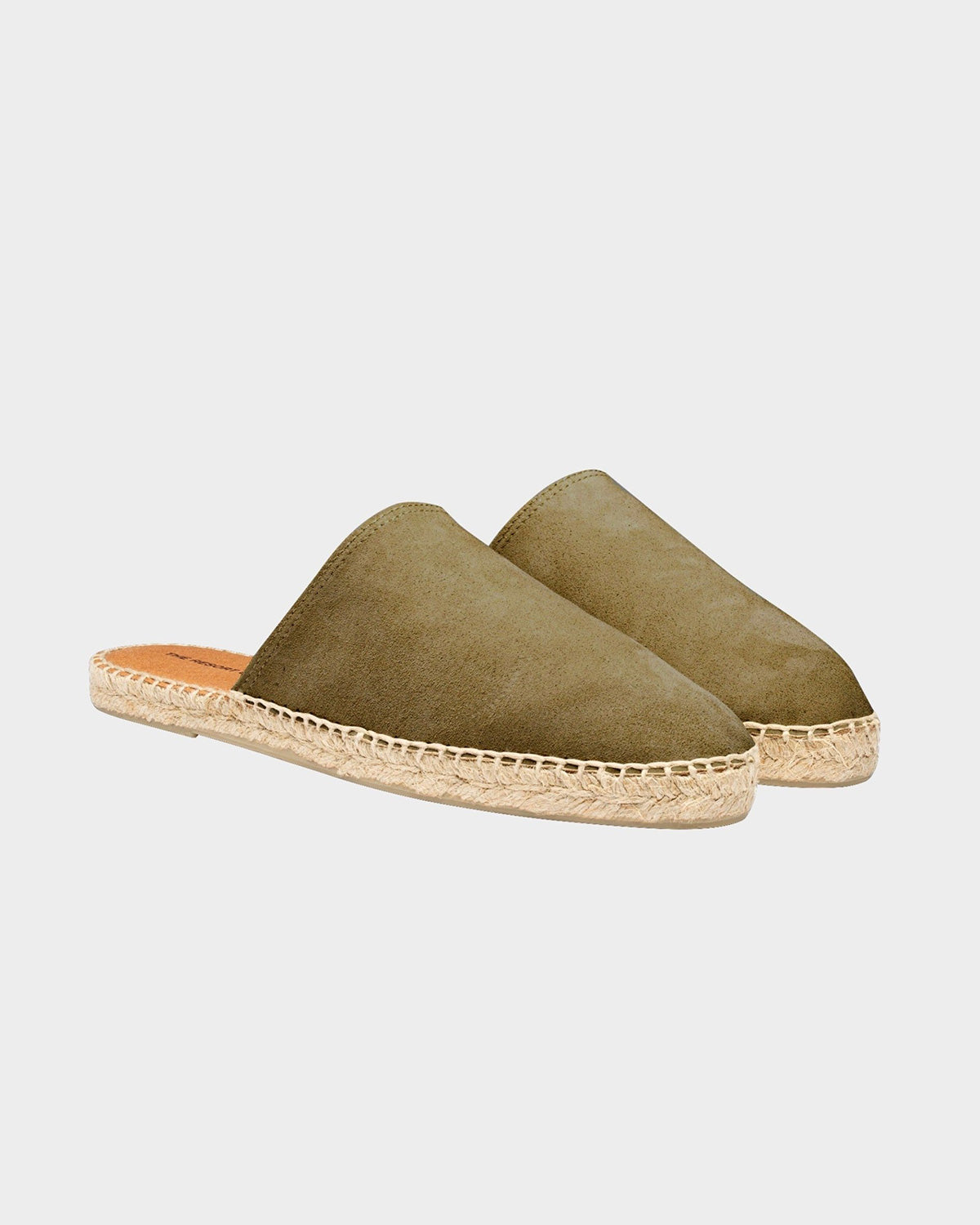 Slip-in Espadrilles Olive Suede