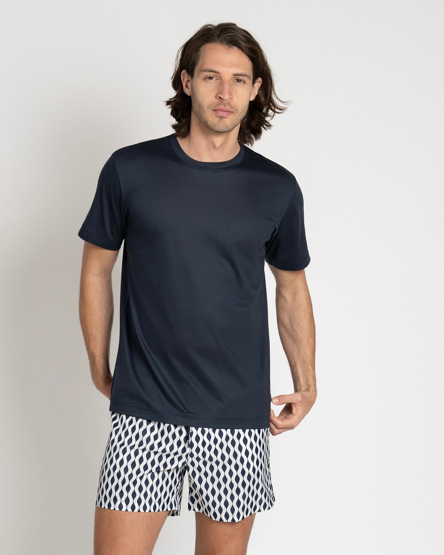 Sunshine Tee Navy - THE RESORT CO