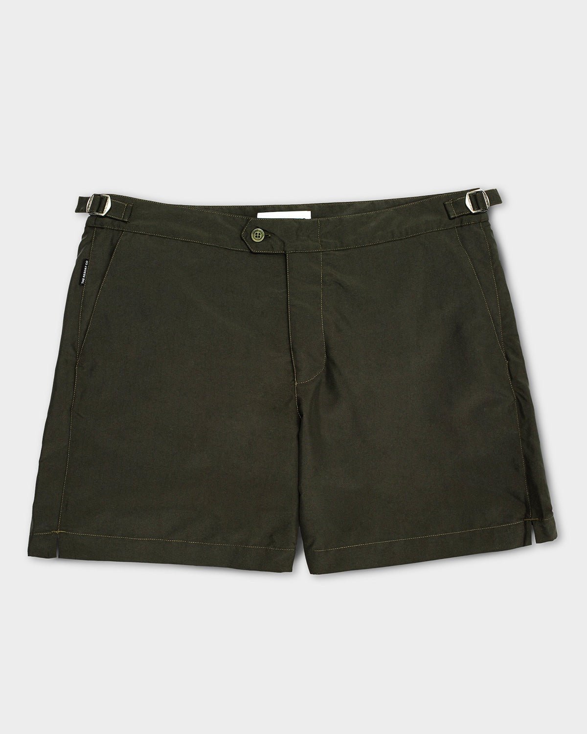 Tailored Swim Shorts Aloe Grey - THE RESORT CO