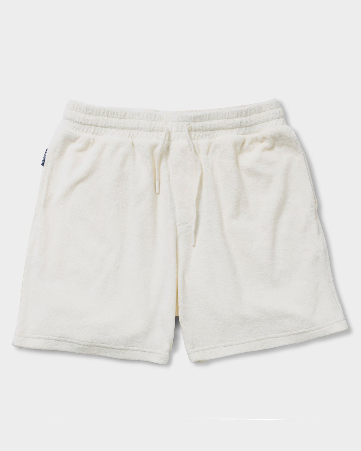 Terry Shorts White - THE RESORT CO